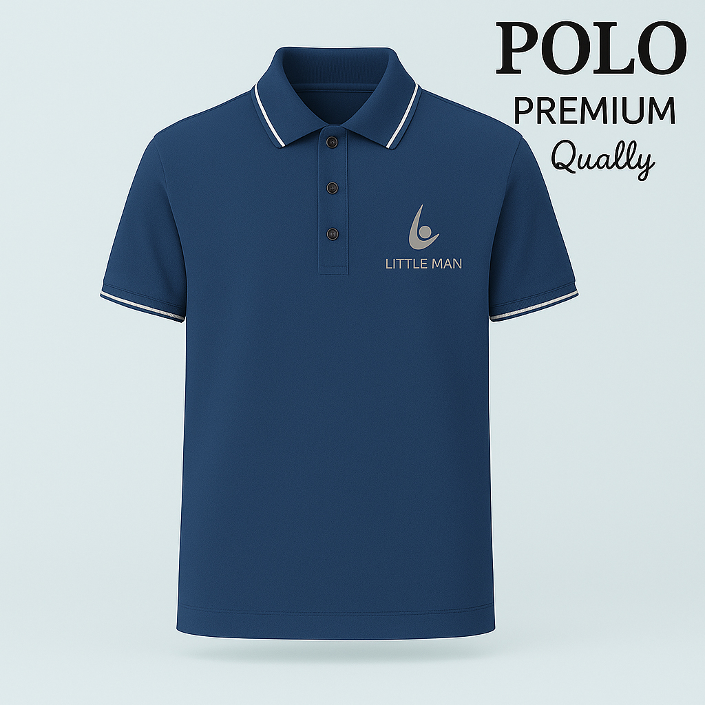 Little-Man-Navy-Blue-Polo-T-Shirt